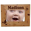914091 - New Baby "Beautiful Butterfly" Personalized Wood Picture Frame